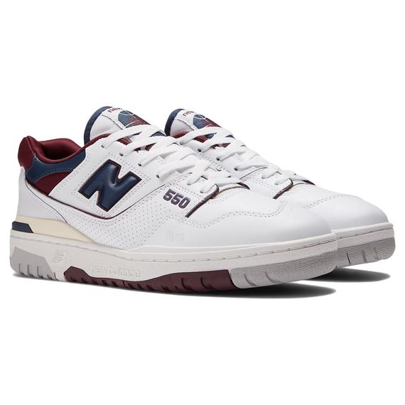 New Balance Leather Low 'White'