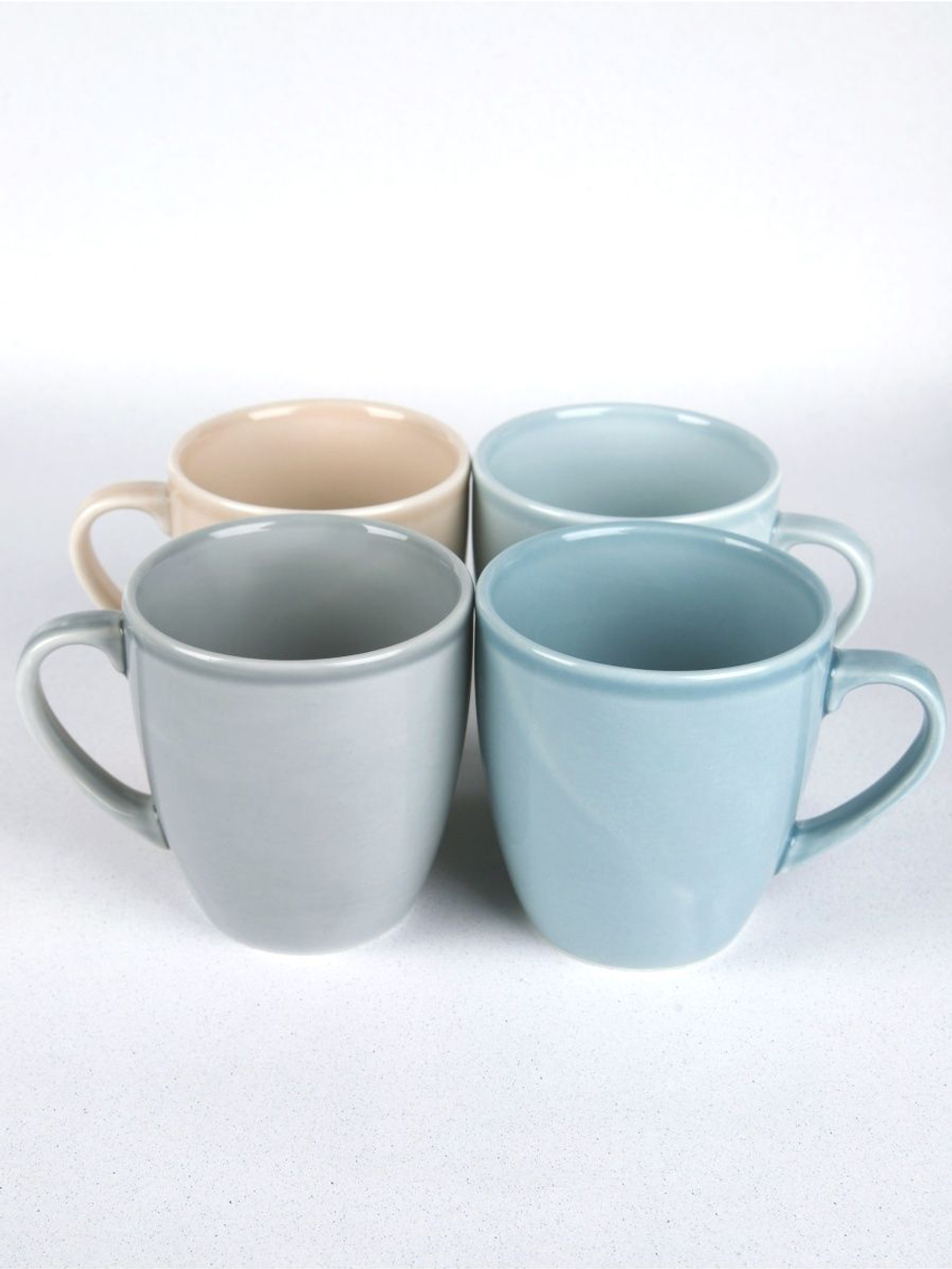 Кружки парные набор Башкирский фарфор, 270 мл, 2 шт, фарфор, цвет, для кофе и чая