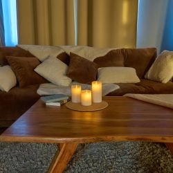 ULD-F065 WW RC CANDLE SET3 Фигура светодиодная Свеча на батарейках 2AA не в-к. в составе набора из 3 штук. Диммируемая. 1 светодиод. Теплый белый свет. Пульт ДУ в-к. TM Uniel