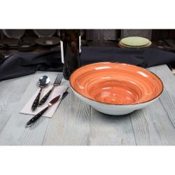 Тарелка глубокая 700 мл d 28 см h8,5см для пасты/супа/салата   Fusion P.L. [2]