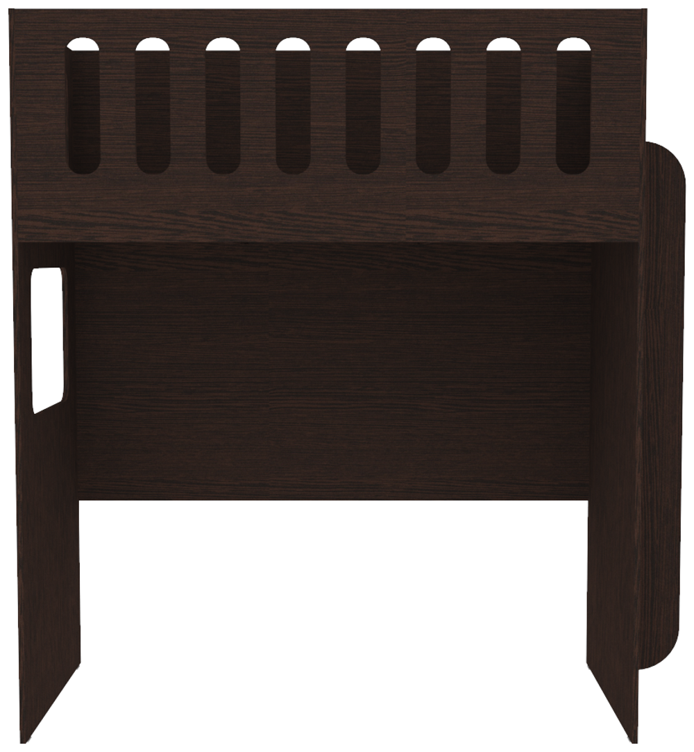 Кровать-чердак КарИВи с нишей ДС-27 80x180 Венге