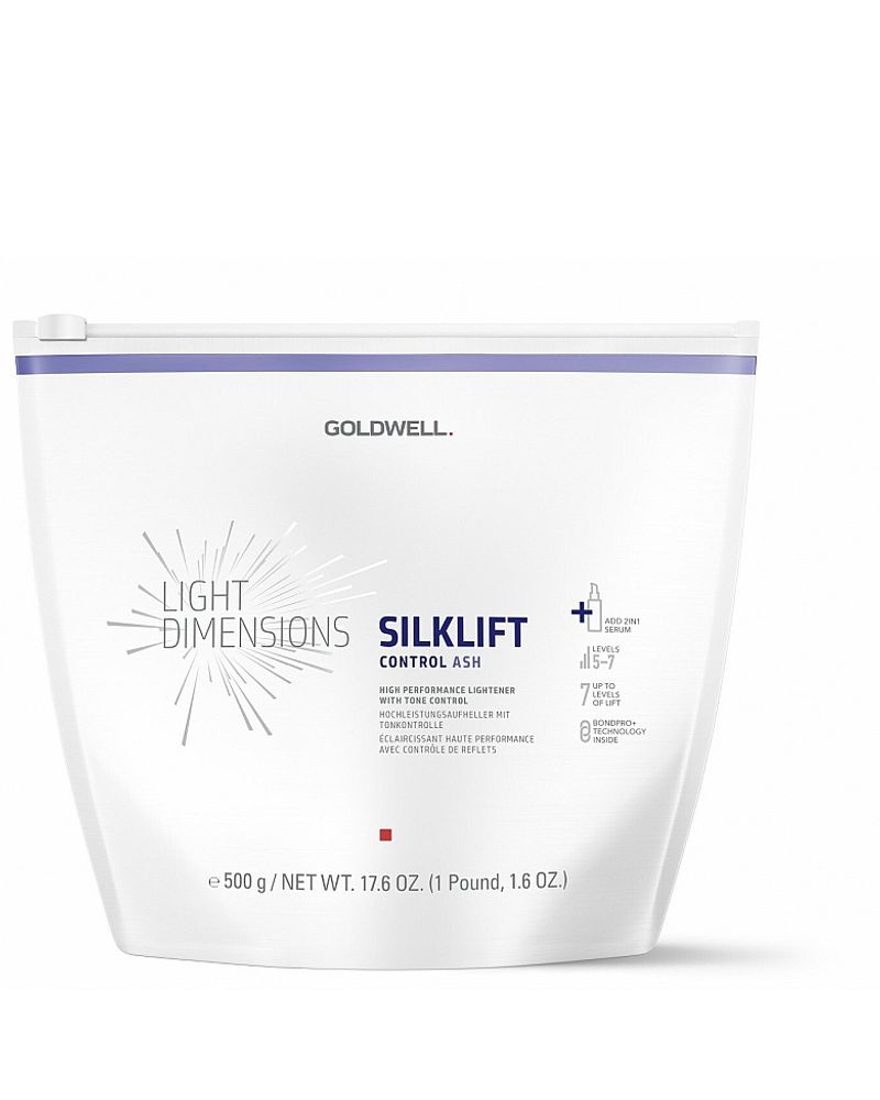 Goldwell SilkLift Control Ash level 5-7 - Осветляющий порошок 500 г