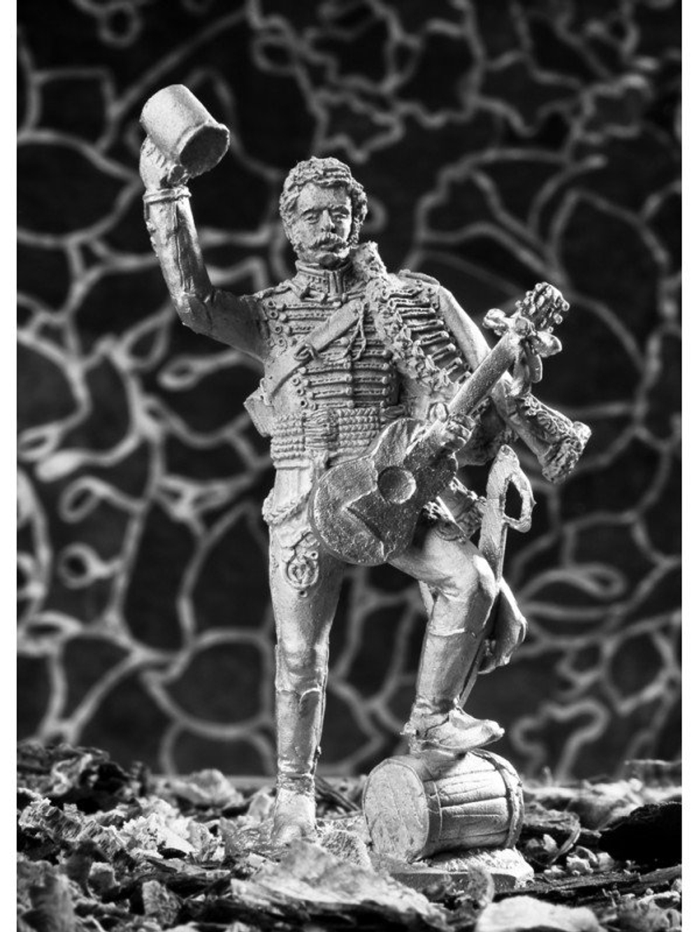 Оловянный солдатик Д. Давыдов, 1812 г.