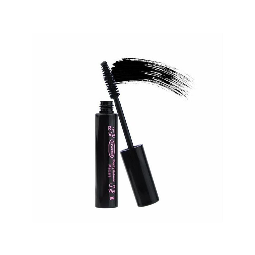 RIVECOWE / Черная тушь для объема ресниц Plenty Volume Mascara, 10 мл