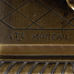 Моро Огюст (Auguste Moreau). Минерва. Бронза. Нач. ХХ в.