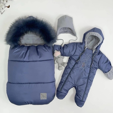 Зимний комплект на выписку "Пушинка" (model.4)