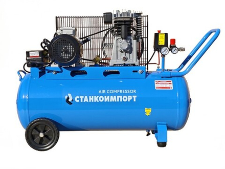 Компрессор поршневой STANKO ACH39013 400 В, реcивер 100 л, 390л/мин