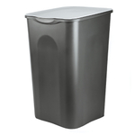 Бак универсальный квадратный NORTON 43л. с откидной крышкой цвет серый