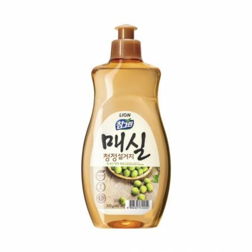 LION Средство для мытья посуды, овощей и фруктов Charmgreen Японский абрикос 500 г