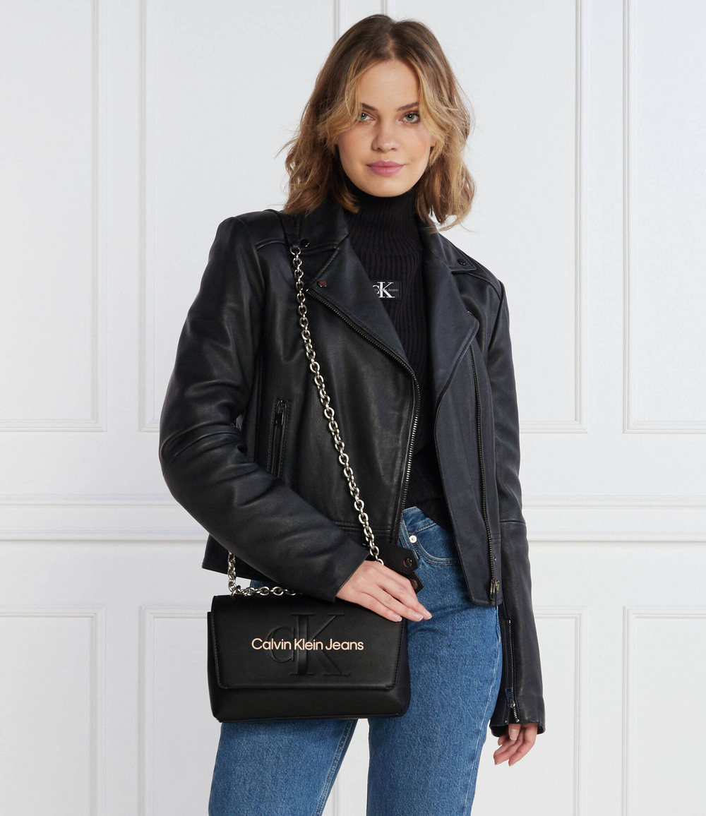 Сумка-мессенджер CALVIN KLEIN JEANS - черный(K60K607198)