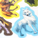 (Сбор) The Wolves Promo Sticker Sheet