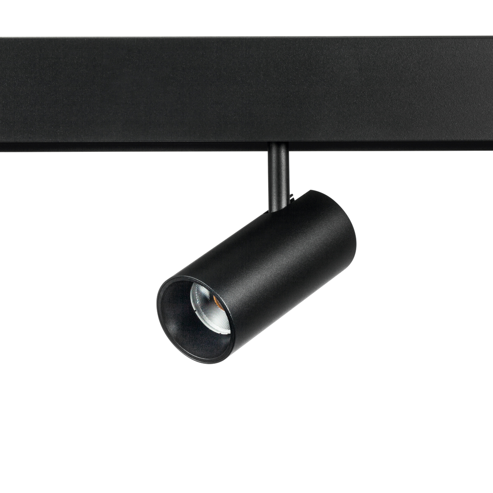 209137 Светильник 48V для 1-фазного трека UNO LED 10W 820LM 28G ANTIGLARE ЧЕРНЫЙ МАТОВЫЙ 3000K