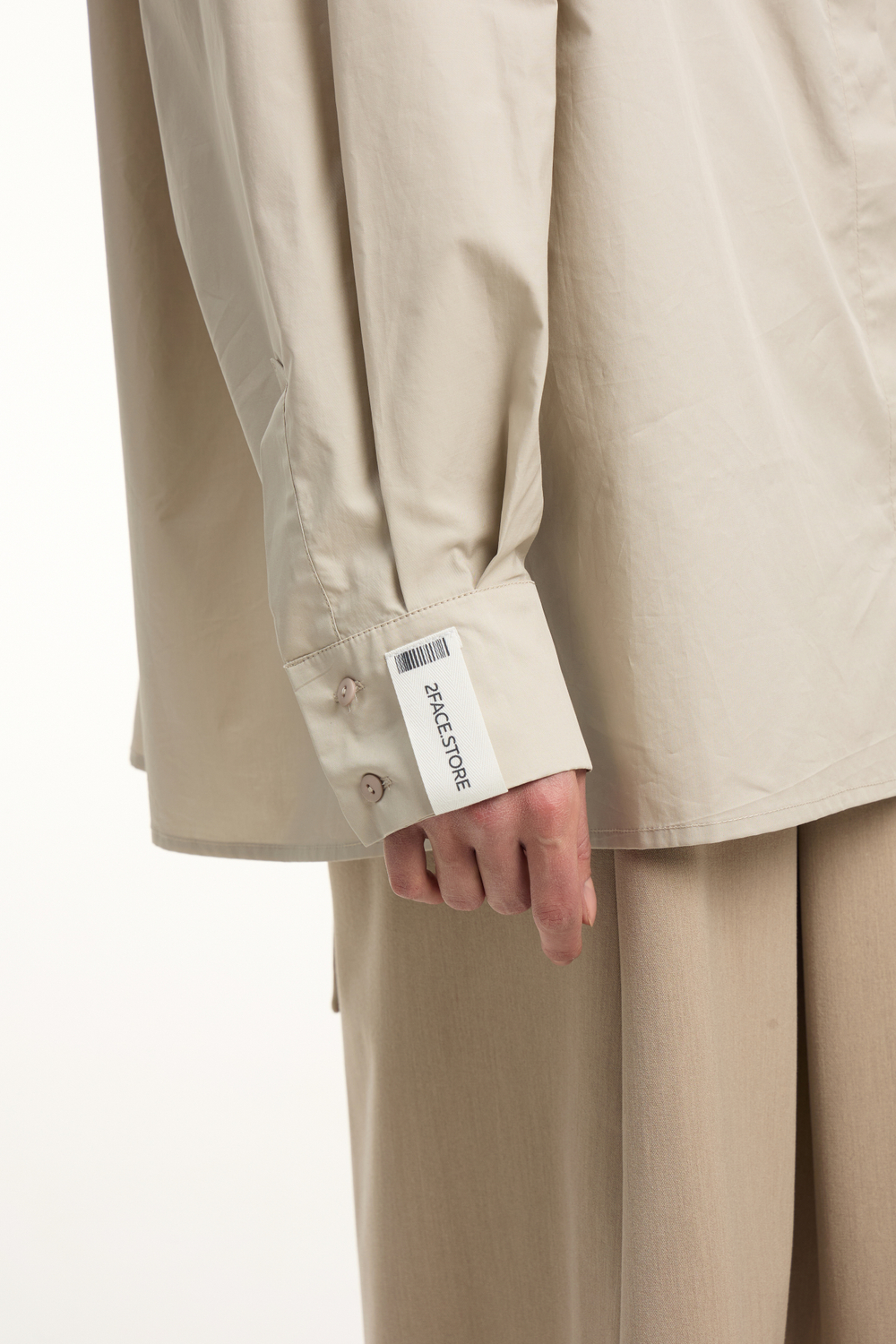 Рубашка-трансформер OVER OFF Beige