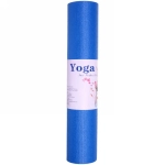 Коврик для йоги 6 мм 61х173 см «Однотонный», синий