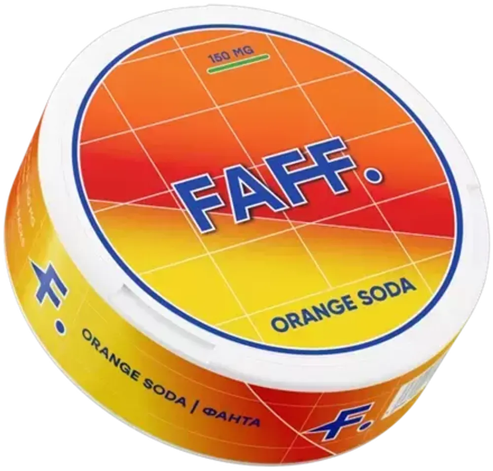 FAFF ORANGE SODA (150 МГ) - ФАНТА