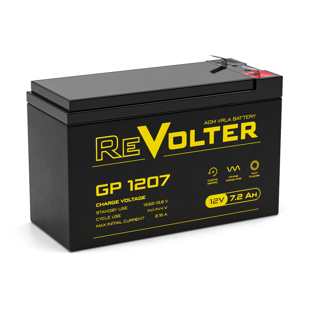 Аккумулятор REVOLTER GP 1207