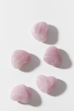 Сердечко из розового кварца M