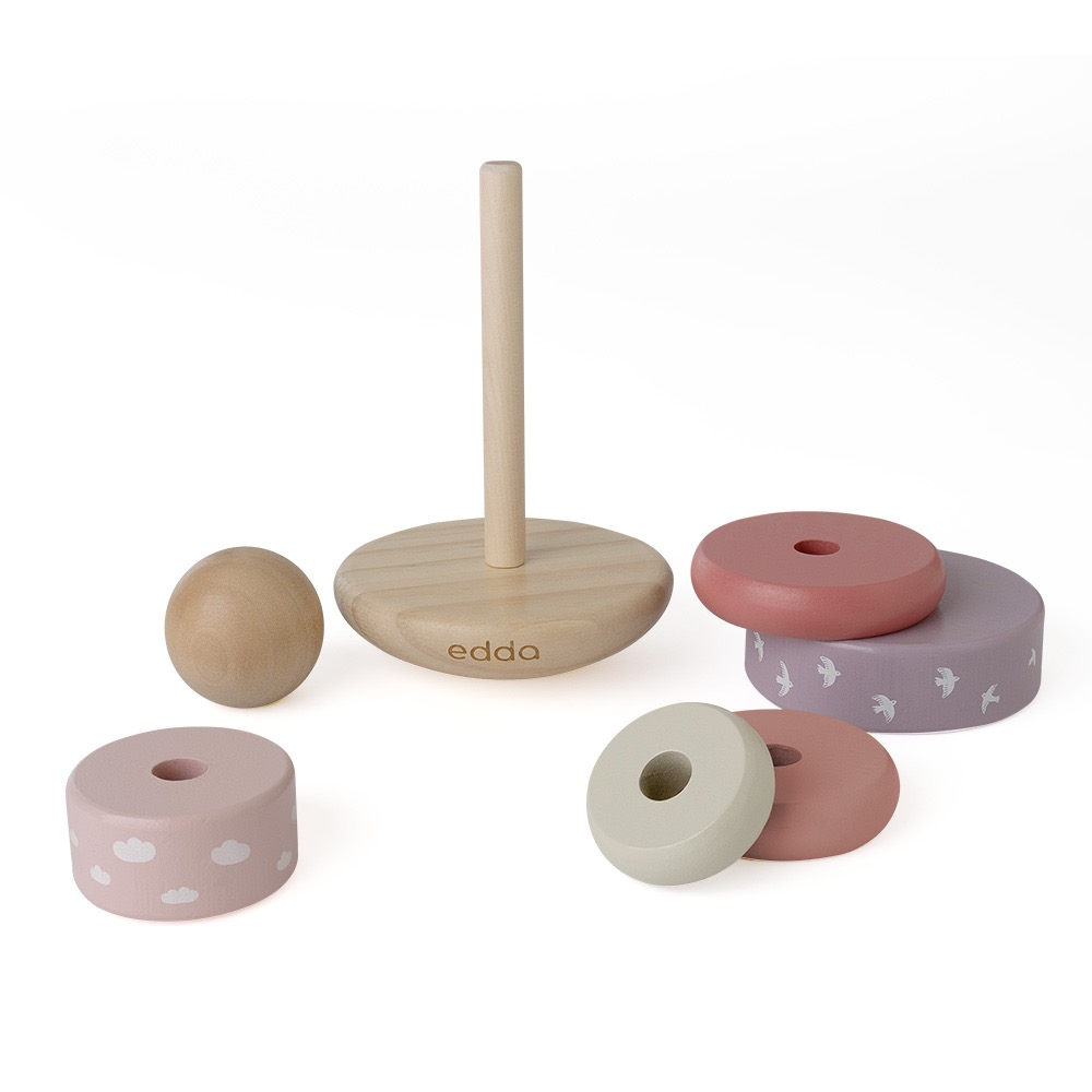 Пирамидка edda, Птички