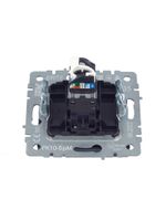 BRITE Розетка компьютерная RJ45 кат.5E РК10-БрМ маренго IEK
