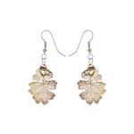 Серьги листья Ester Bijoux Дуб LF83C-RG BR