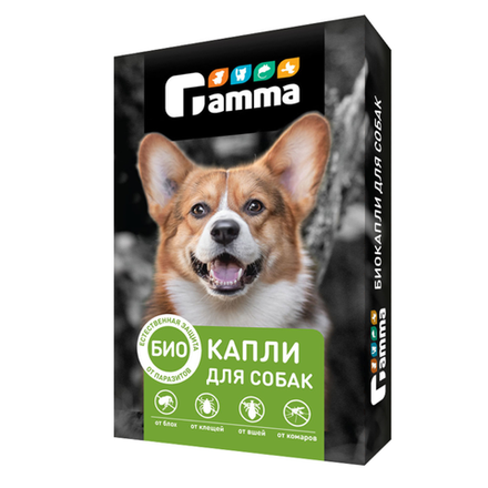 Био капли для собак Gamma