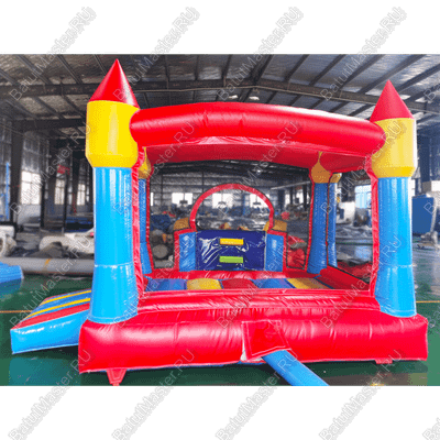 Надувной батут "Мини-Замок" 3,5*3*2,8 м.