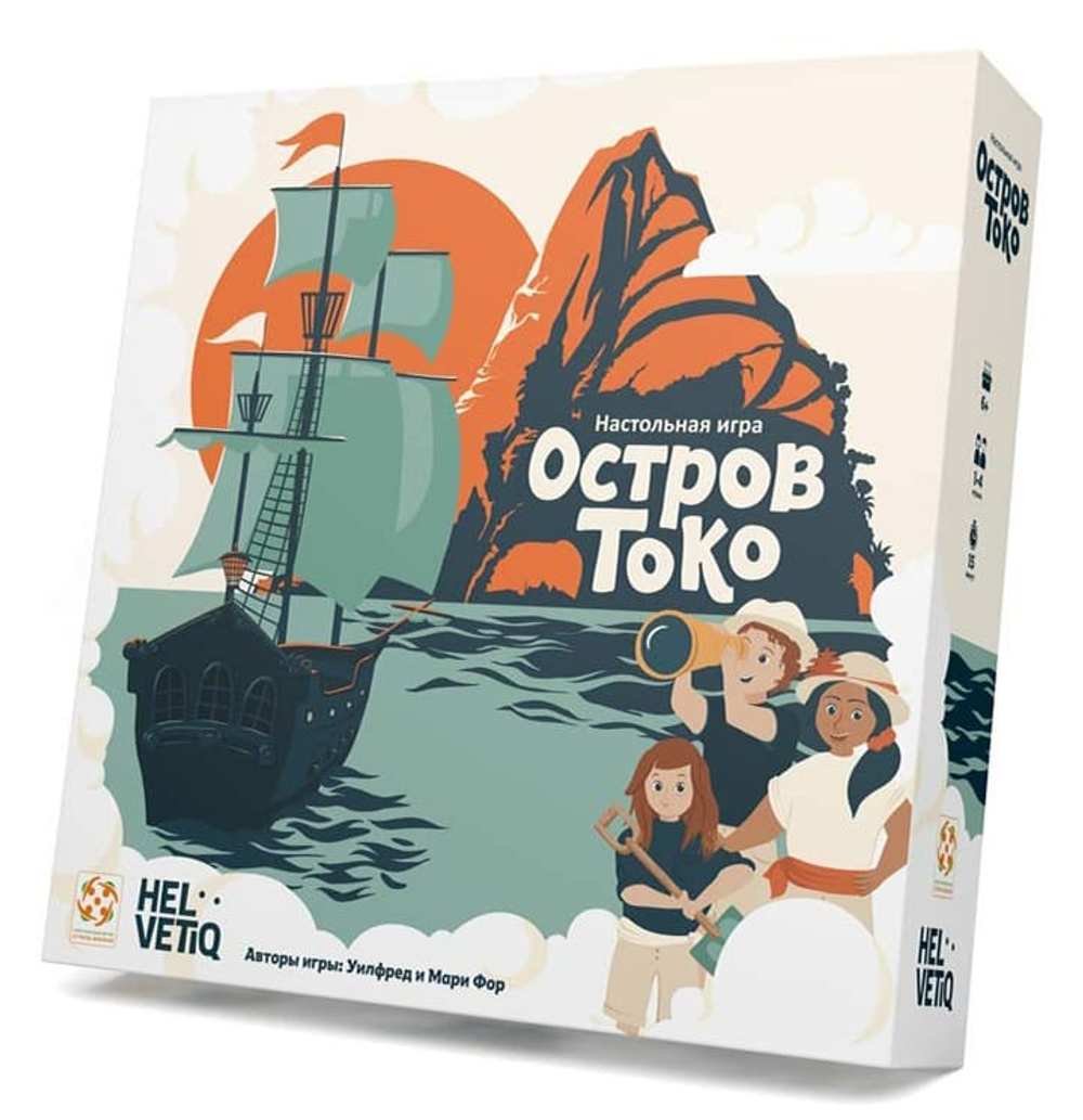 Настольная игра "Остров Токо"