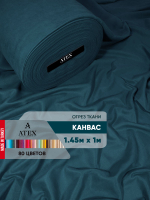 Ткань для штор и интерьера, Канвас, Размер 100*145