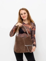 Сумка через плечо большая шоппер мешок