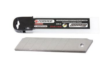 Набор лезвий сменных 25мм, 10пр., в пластиковом футляре Forsage F-5055P4-P25