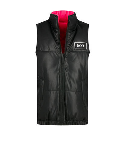 двухсторонняя жилет DKNY Kids - черный(D36666)