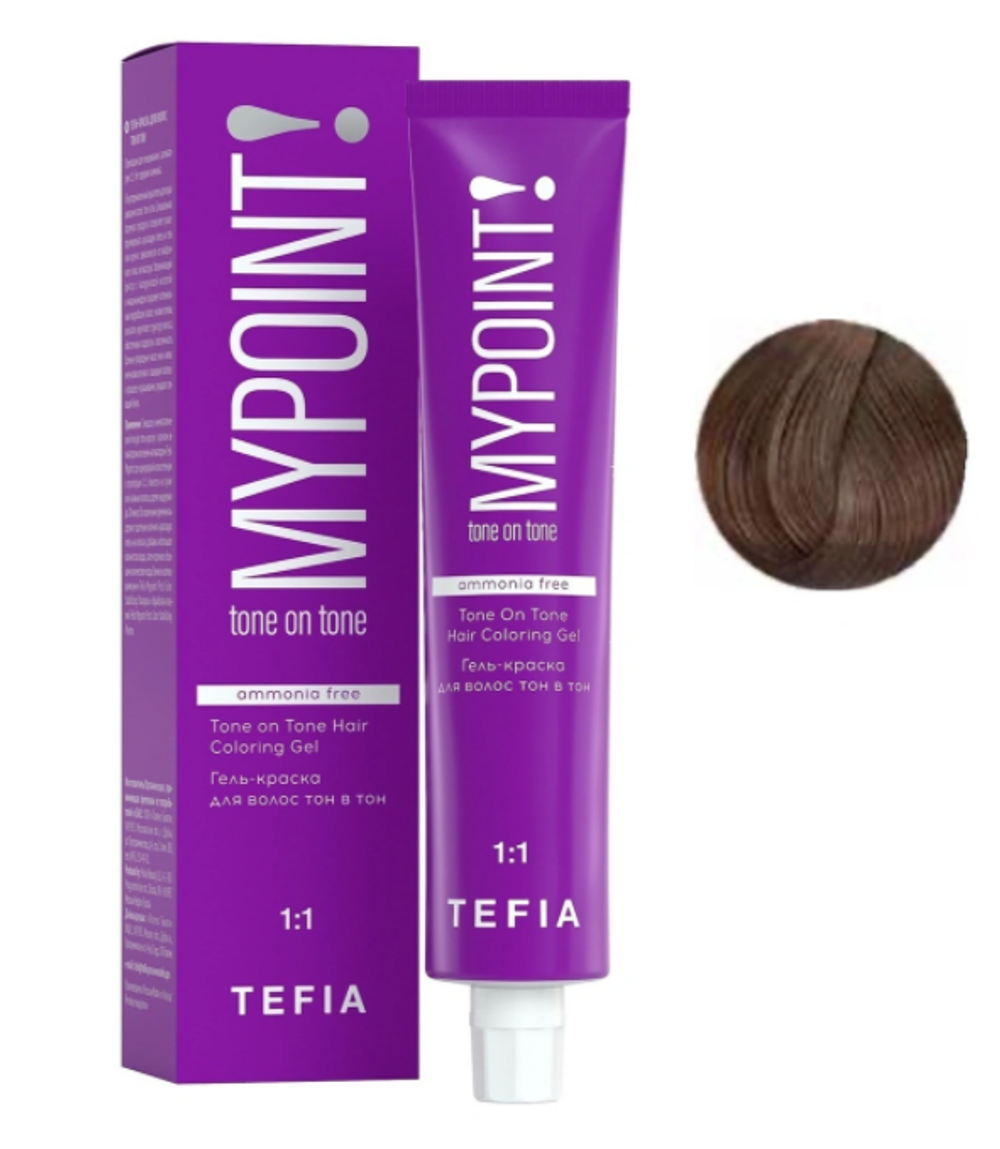 MYPOINT 7.8 Гель-краска блондин коричневый 60 мл