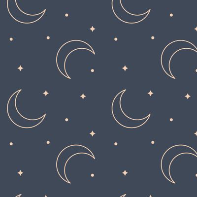 Звезды и луна. Stars and moon