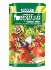ПРИПРАВА ОМЕГА УНИВЕРСАЛЬНАЯ 10 ОВОЩЕЙ 150ГР