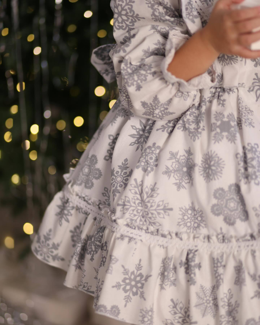 Платье «Флорида» снежинка