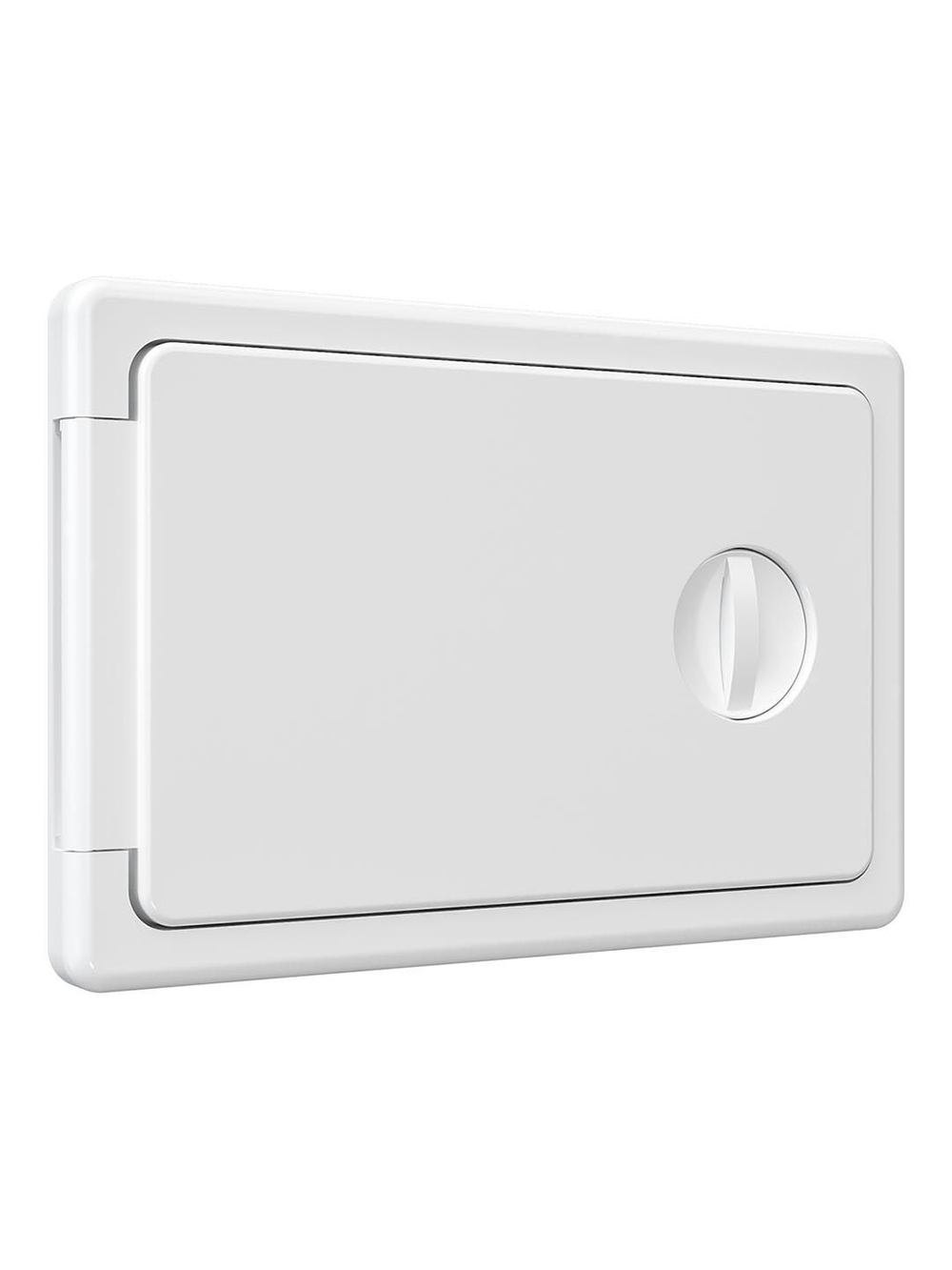 Люк ревизионный ЛТП накладной ручка-задвижка 150х100 пластик EVECS