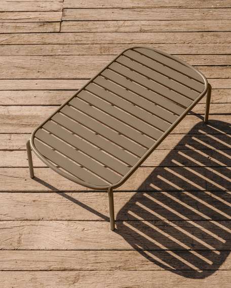 Joncols Журнальный столик для улицы зеленого цвета Ø 110 x 62 см