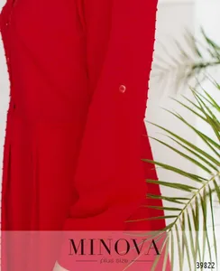 Платье 3151B-красный Minova