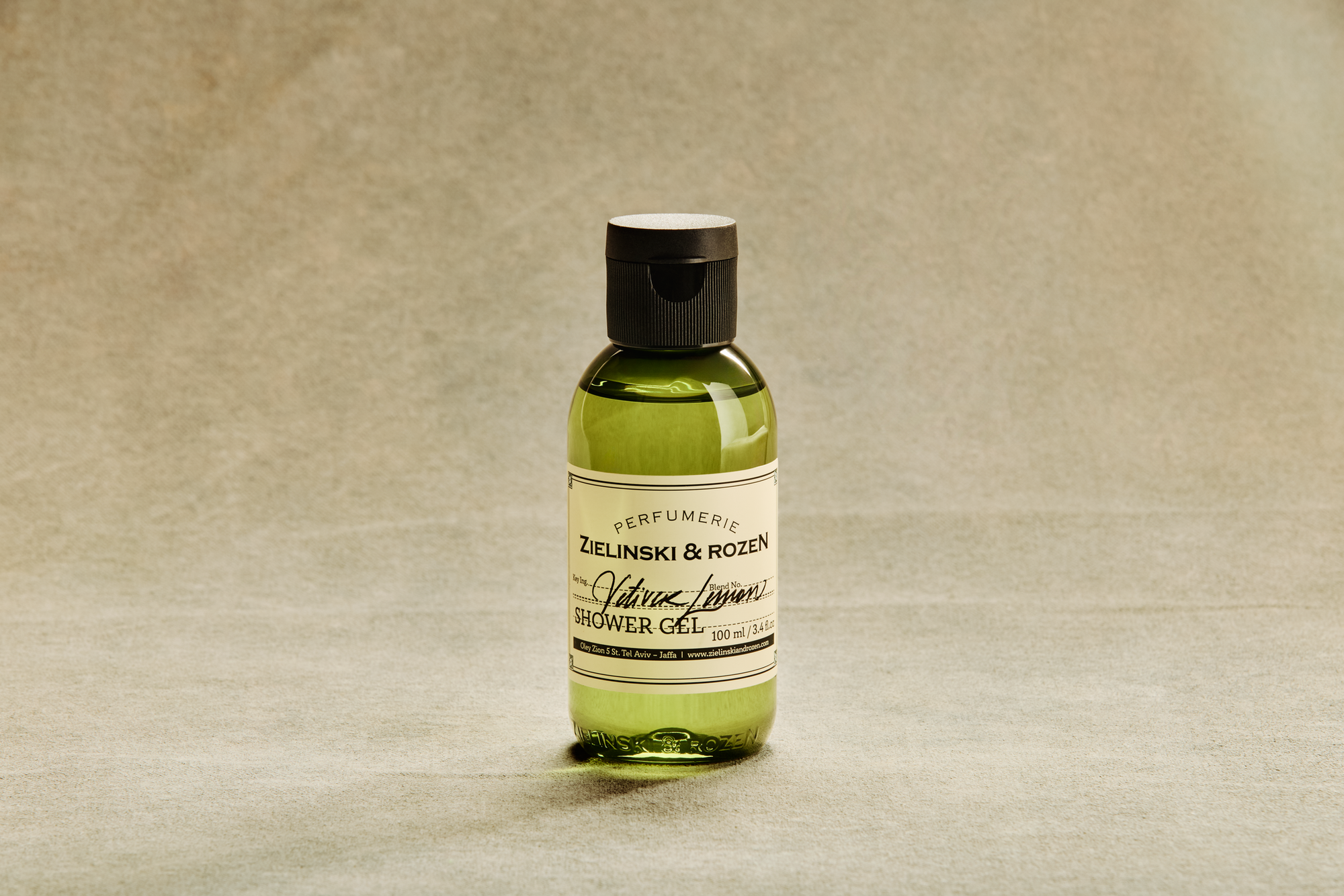 Гель для душа Ветивер, Лимон