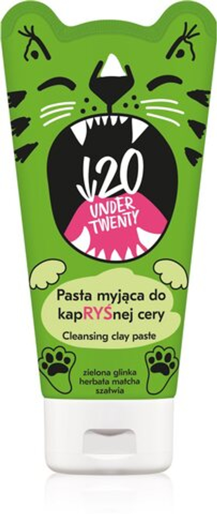 Under Twenty ANTI! ACNE - очищающая паста для жирной кожи /   150  ml  / GTIN 5900717509016