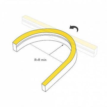Гибкий неон 5м 3000K 027942 ARL-MOONLIGHT-1004-SIDE 24V Warm Arlight