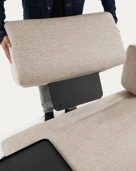 Модуль трехместного дивана Compo, бежевый