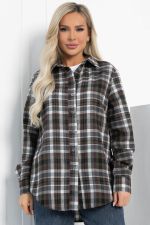 Рубашка Денни НЬЮ (коричневая) Б12865-7М LT Collection