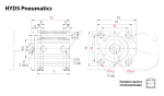 SDA 100x40 Пневмоцилиндр