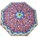 Зонт женский полуавтомат «Кланти», микс 6 цветов, 8 спиц, d-100см, длина в слож. виде 30см
