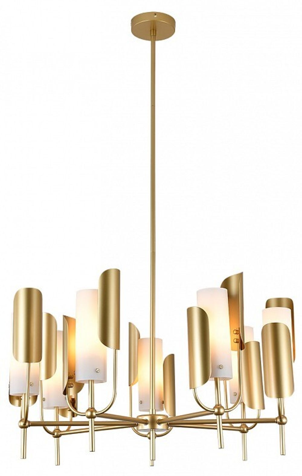 Люстра на штанге Indigo Impero 11048/7R Gold