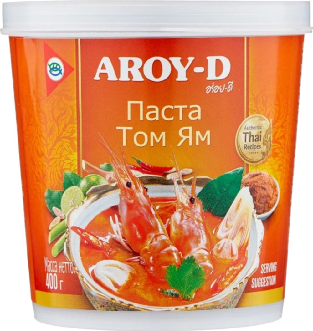 Паста TOM YUM кисло-сладкая AROY-D 400 г