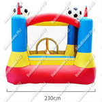 Коммерческий надувной батут "Весёлый футболист"  2.3*2.2*1.9 м