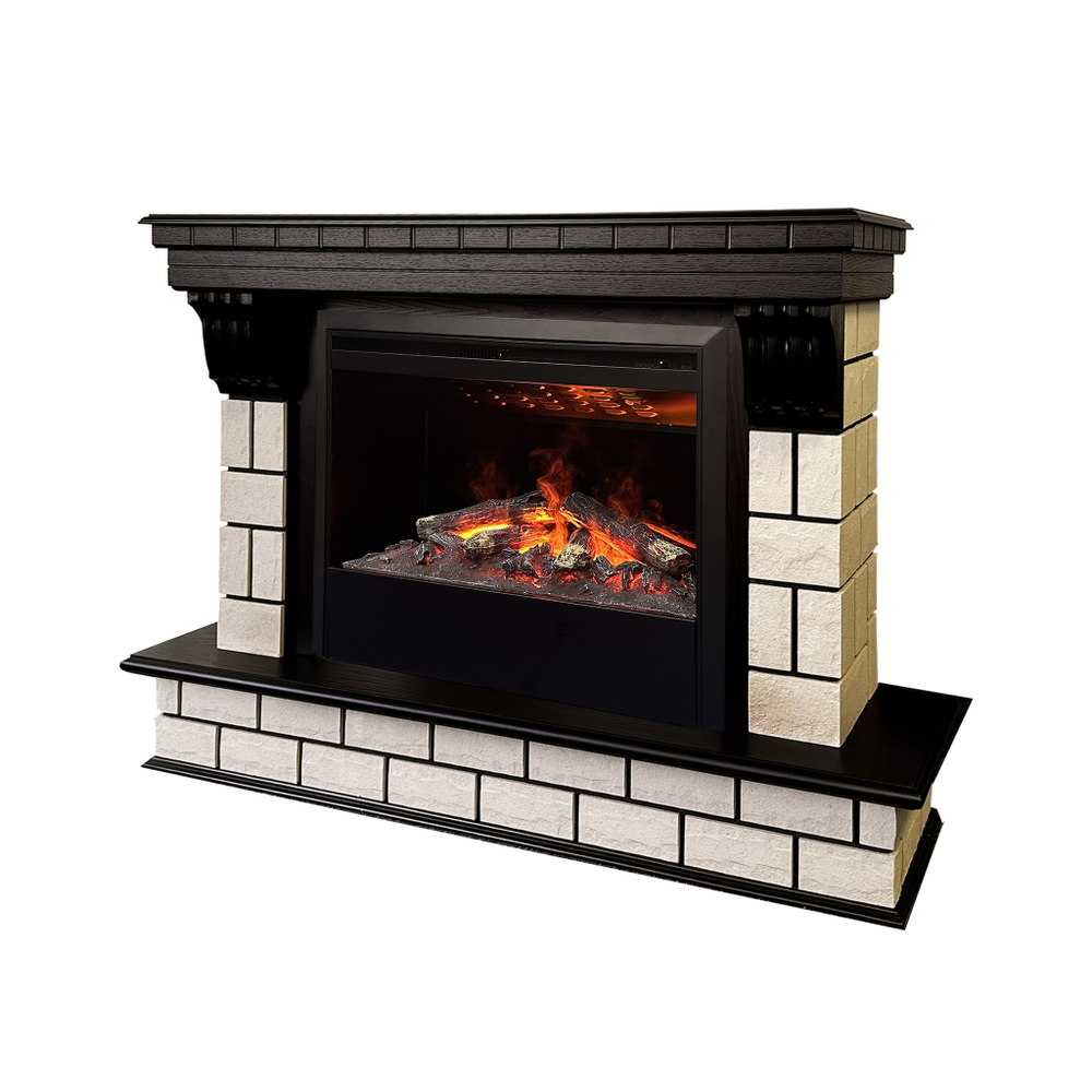 Каминокомплект Real Flame Castle 26 AO с очагом 3D Helios 26 SBG