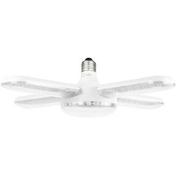 Фитолампа для растений светодиодная ЭРА GREEN LINE ФИТО-65W-PL-E27-GR 5-ти лепестковая розового свечения 65 Вт Е27